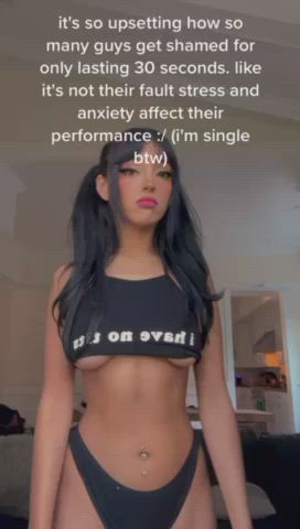 busty petite tiktok gif