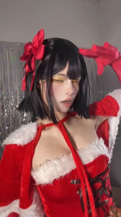 amateur brazilian cosplay teen tik-tok gif