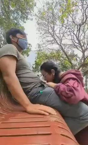 blowjob desi public riding gif