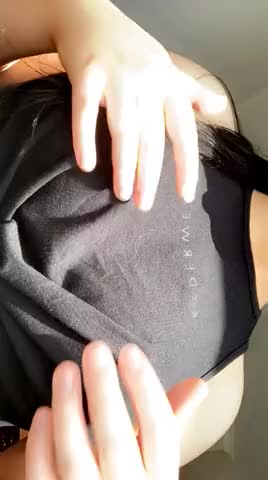 Watch me reveal my huge perky titties ?? [OC]