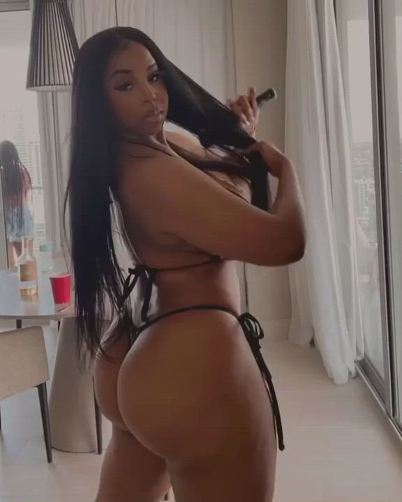 Big Ass Ebony Solo gif