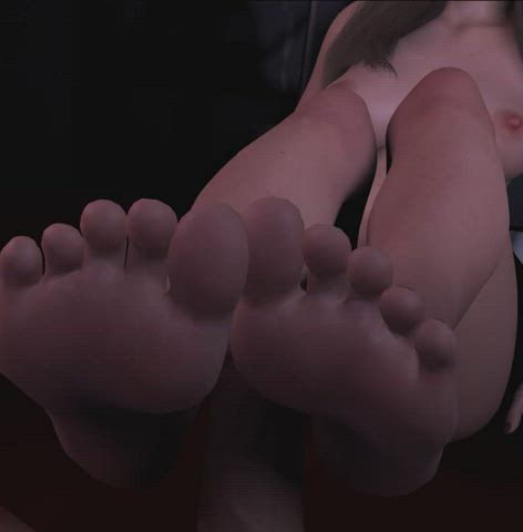 animation feet fetish nsfw gif