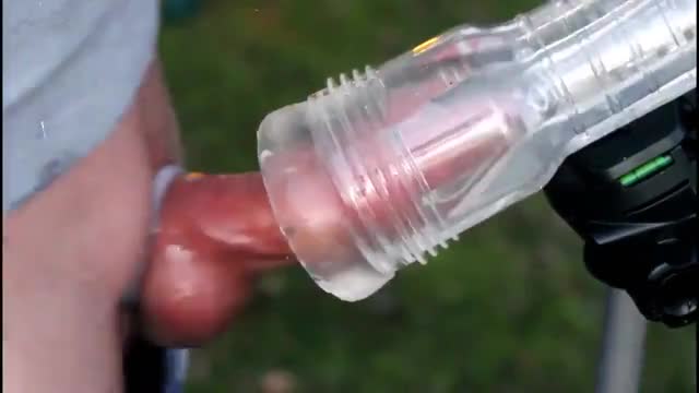 Fleshlight outdoor cool morning milking