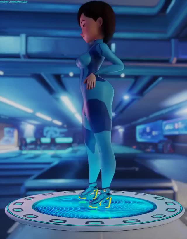 mavixtious - Helen Parr - Zero Suit (turntable)