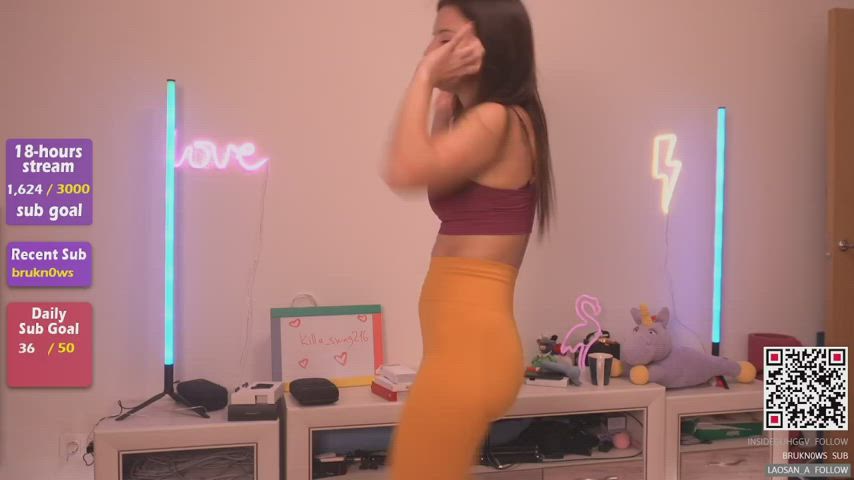 Dancing Leggings Tight Tight Ass gif