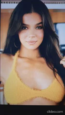 Cum Hailee Steinfeld Tribute gif