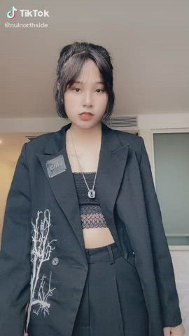 Asian Handjob Tease TikTok gif