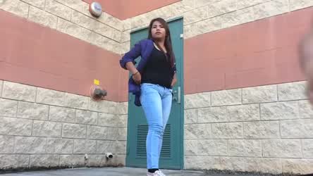 Colombian girl with some very hard kicks