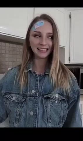 blowjob petite step-sister tits gif