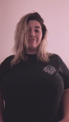 big tits boobs chubby gif