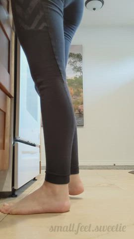 Candid Feet Feet Fetish Foot Foot Fetish Leggings Legs gif