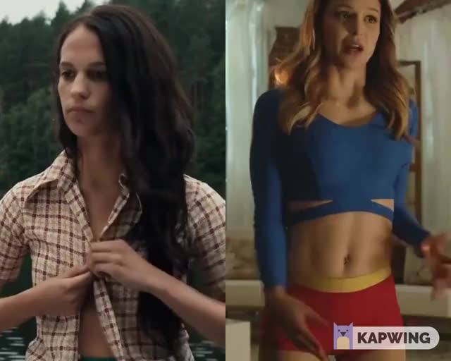 Alicia Vikander vs Melissa Benoist