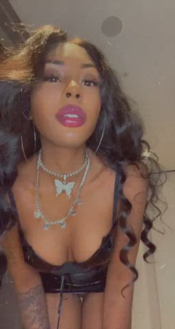 BDSM Dominatrix Ebony Femdom Fetish Findom Kinky Latex r/sph gif