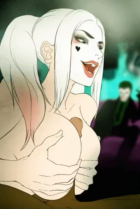 harley quinn interracial tit fuck gif