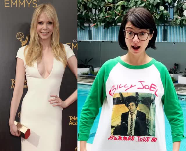Riki Lindhome and Kate Micucci on/off