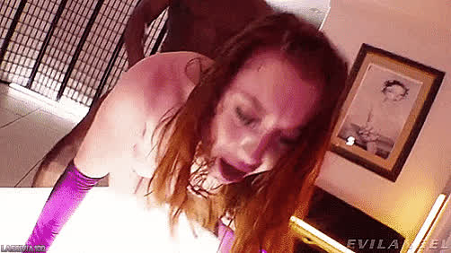 Arietta Adams Doggystyle Redhead gif