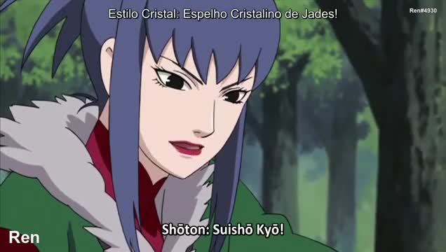 Shõton Espelho Cristalino De Jade Naruto Shippuden