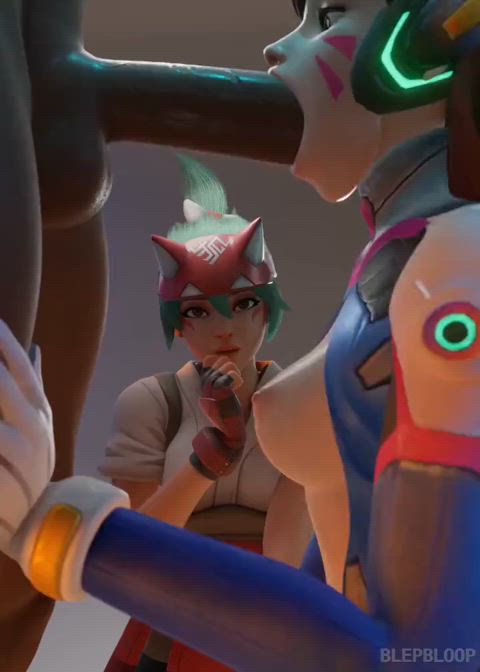 3d blowjob hentai overwatch gif