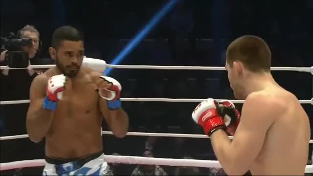 Danila Prikaza with a TKO at M-1 Challenge 87