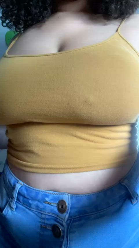 amateur bbw babe big ass big tits huge tits natural tits onlyfans solo thick gif