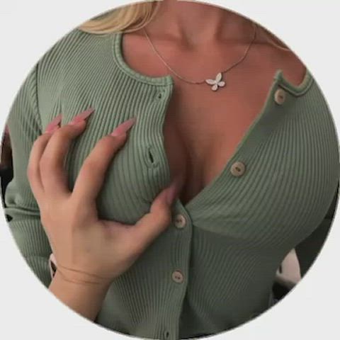Alla Bruletova's friend grabbing her boob