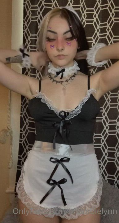Alt Amazon Position Costume Emo Maid Perky Sadie Homes Strip Stripping Striptease