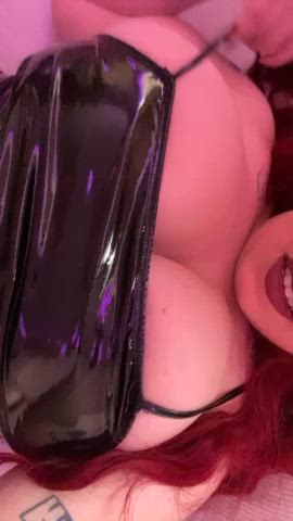 big tits boobs femdom gooning natural tits onlyfans tits r/gooned gif