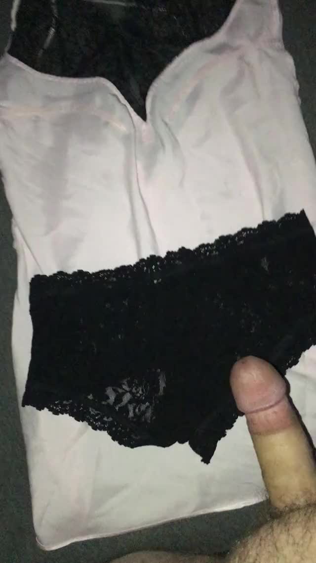 cum lace lingerie moaning nighty panties gif