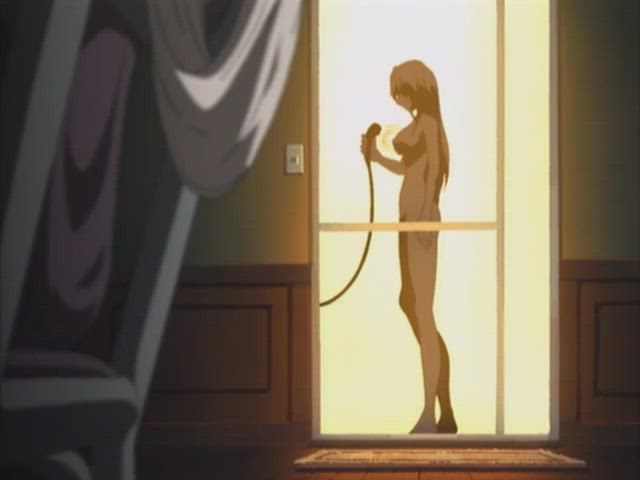 animation anime ecchi erect nipples nipple shower gif