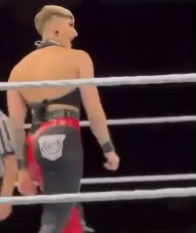 Rhea spanking her fat ass