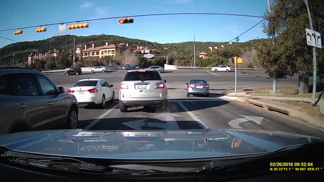 Dump Truck Plows Through Intersection