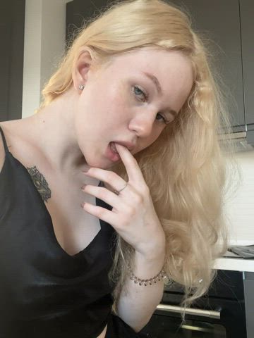 Ass Blonde Curly Hair OnlyFans Tits gif