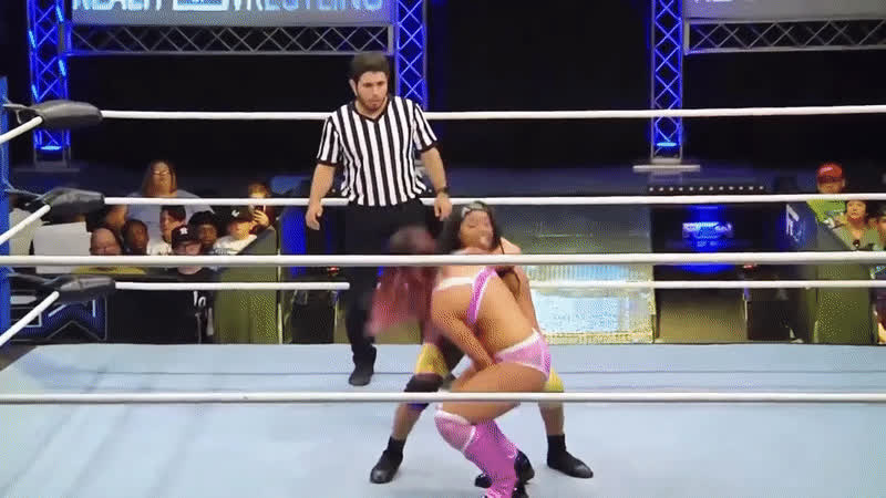 mexican pink wrestling gif