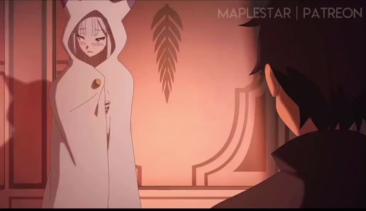 Emilia teasing Subaru (Maplestar) [Re:Zero]