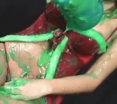 Christmas Slime Topping