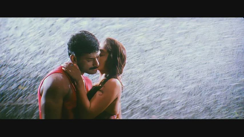 indian kissing sensual gif