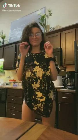 booty cute dancing girls homemade pretty sensual starlet teen tiktok gif