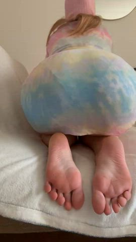 booty feet feet fetish gif