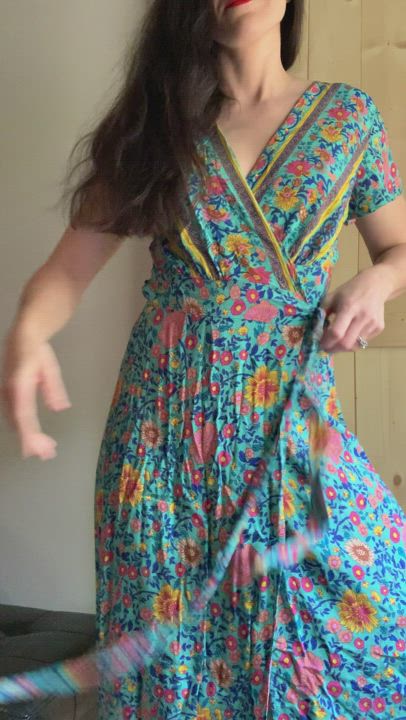 Is it ok if I slip this sundress off (almost 40 year old mom)