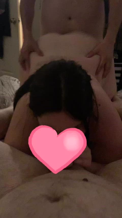 Love watching her take another cock 