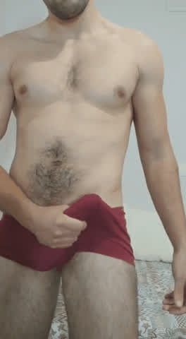 abs big dick tease gif