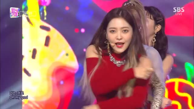 181209 SBS 인기가요 레드벨벳 - RBB 1080i.H264.AC3-센세 1