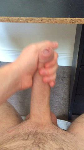 big dick masturbating nsfw gif