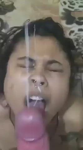 Cum Cum Licking Cumshot Facial Licking gif