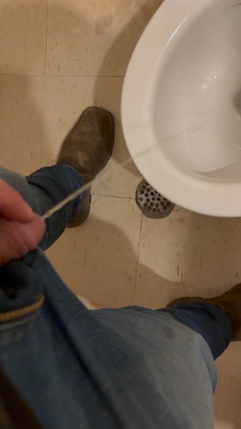 bar pee peeing piss pissing small cock small dick gif