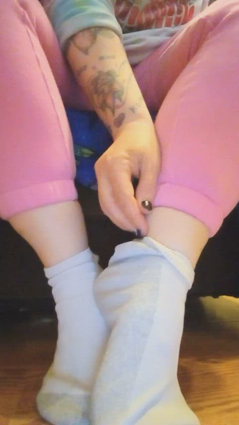 foot fetish socks wet gif