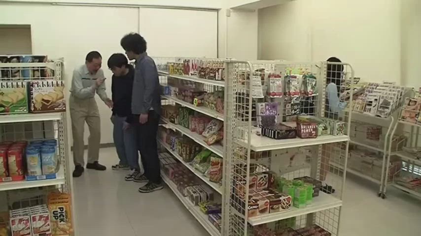 blowjob censored face fuck grocery store jav japanese panties timestop upskirt gif