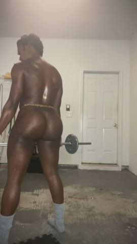 big ass booty ebony fitness pussy spread gif