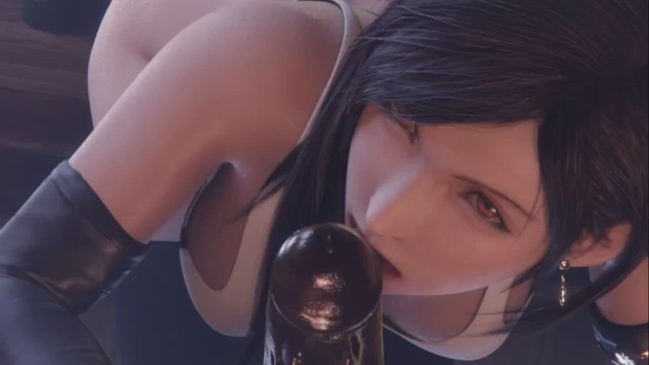 Tifa Oral job (GCraw) [final fantasy]