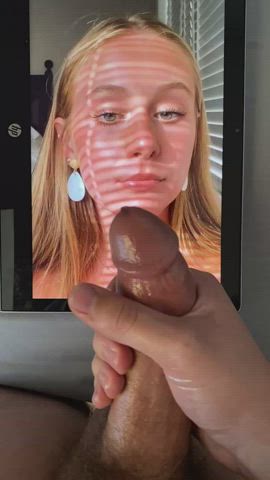 cumshot facial tribute gif